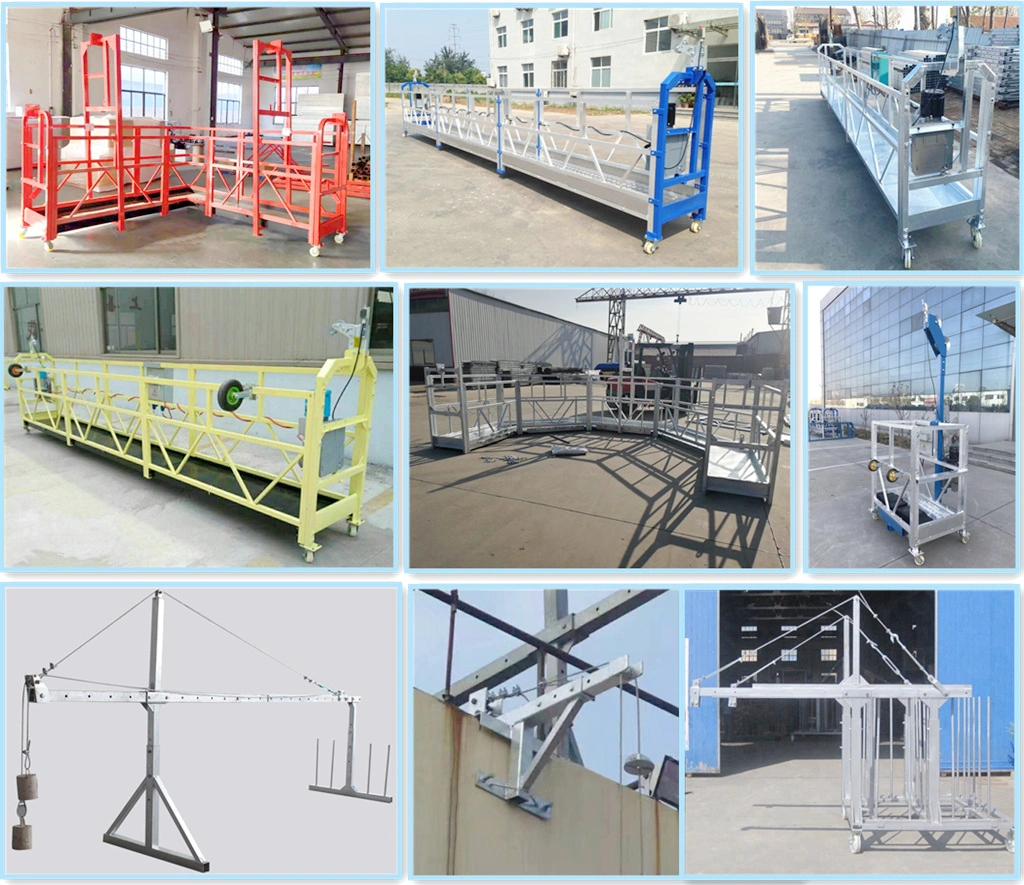 Aluminum Temporary Suspended Access Electric Hoist Scaffold