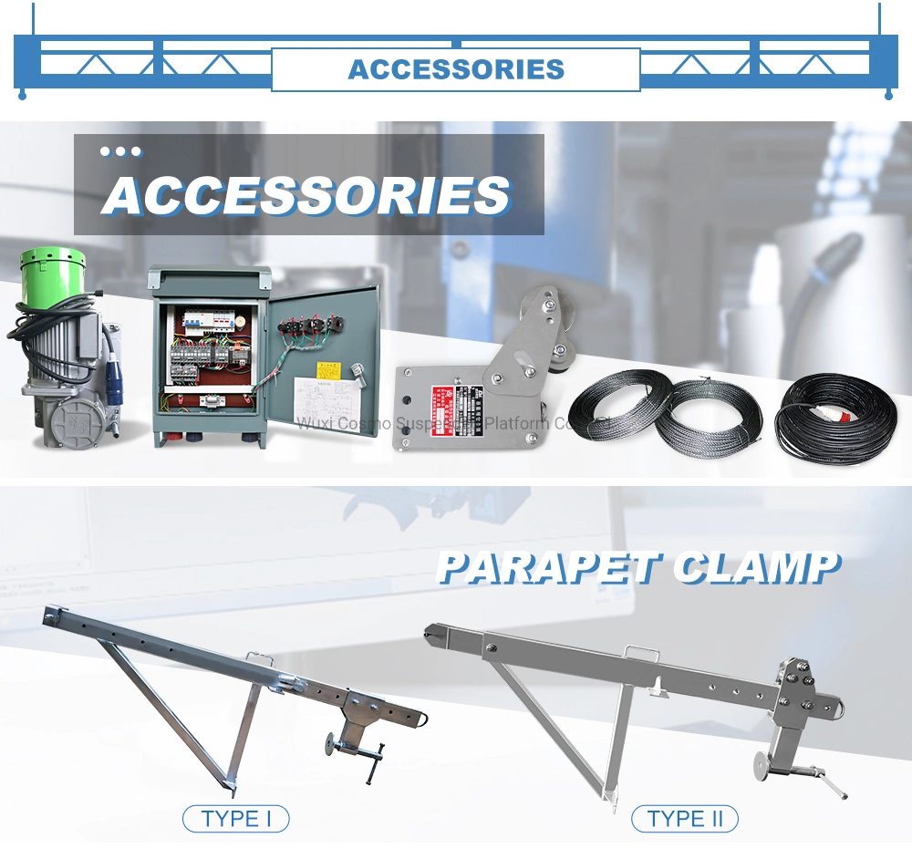 CE Approved Suspended Access Equipment Manufacturer in China Zlp800