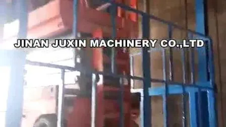 Warehouse Guide Rail Goods Elevator Hydraulic Cargo Elevator Lift Platform